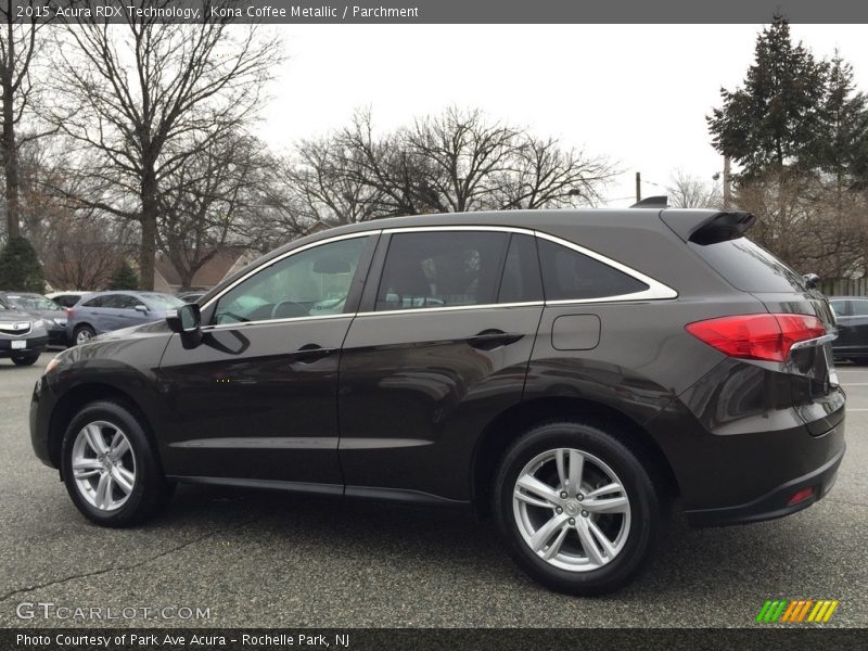 Kona Coffee Metallic / Parchment 2015 Acura RDX Technology