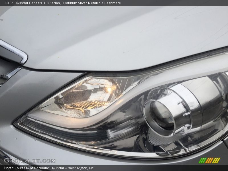 Platinum Silver Metallic / Cashmere 2012 Hyundai Genesis 3.8 Sedan