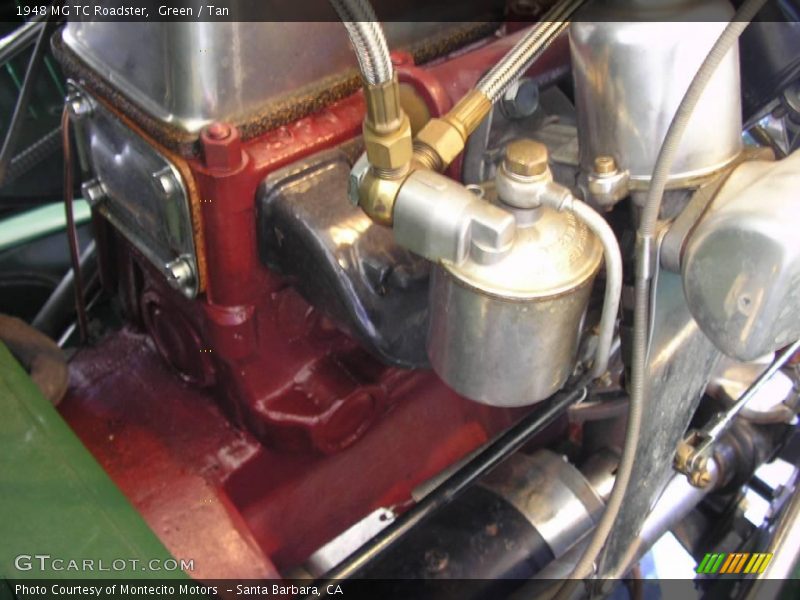 Green / Tan 1948 MG TC Roadster