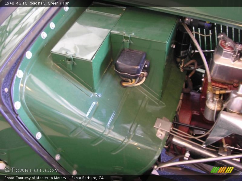 Green / Tan 1948 MG TC Roadster