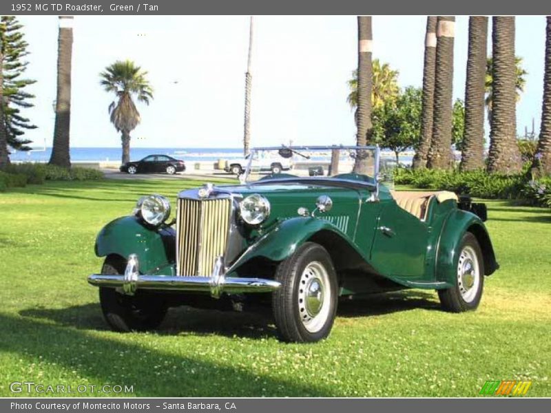 Front 3/4 View of 1952 TD Roadster