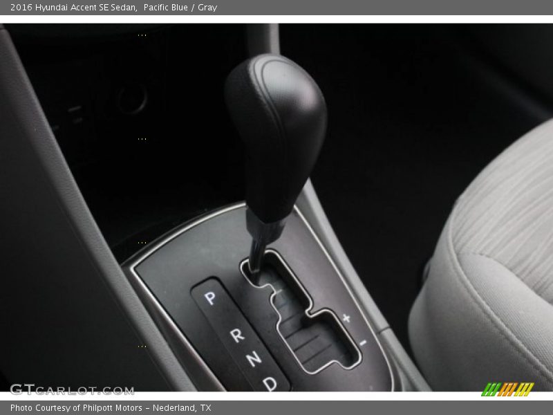 Pacific Blue / Gray 2016 Hyundai Accent SE Sedan