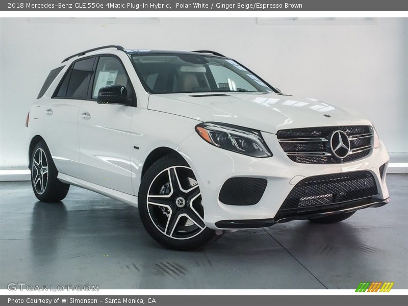 Front 3/4 View of 2018 GLE 550e 4Matic Plug-In Hybrid