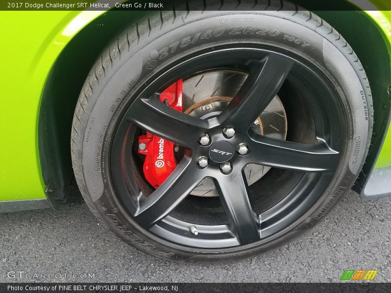  2017 Challenger SRT Hellcat Wheel