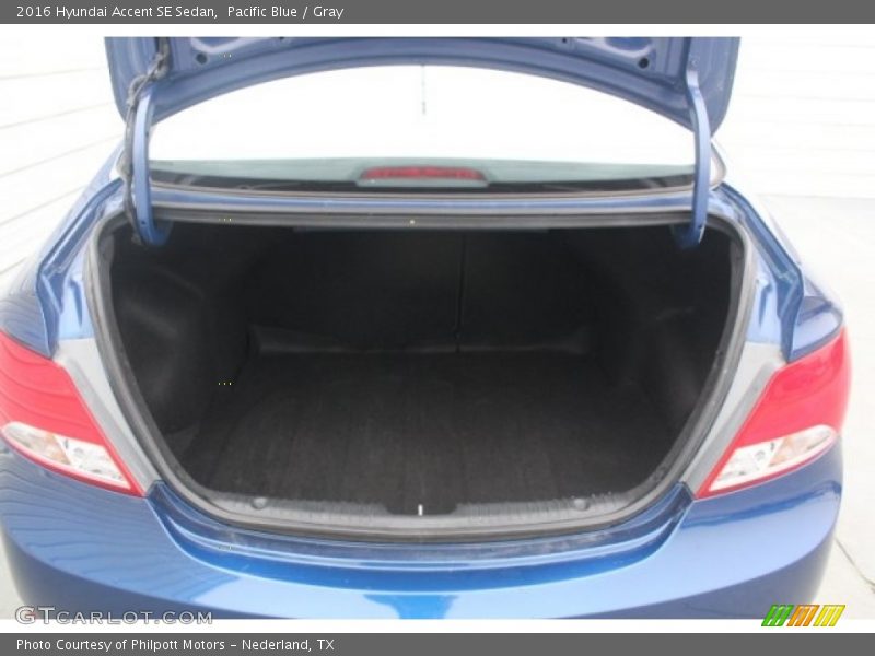 Pacific Blue / Gray 2016 Hyundai Accent SE Sedan