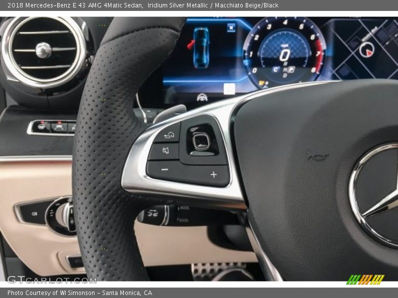 Controls of 2018 E 43 AMG 4Matic Sedan