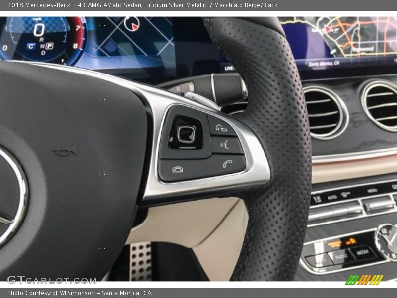 Controls of 2018 E 43 AMG 4Matic Sedan