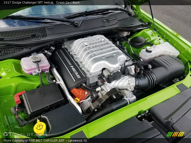  2017 Challenger SRT Hellcat Engine - 6.2 Liter Supercharged HEMI OHV 16-Valve VVT V8