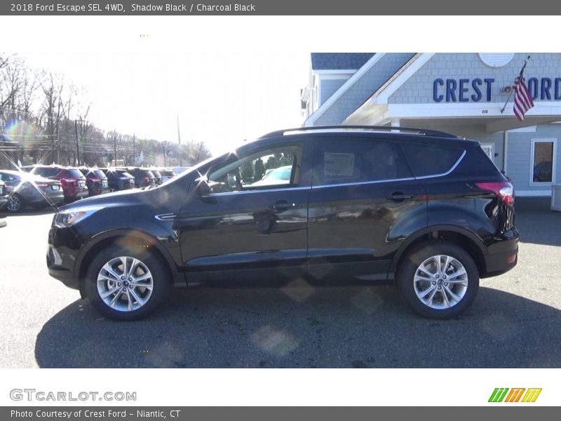 Shadow Black / Charcoal Black 2018 Ford Escape SEL 4WD