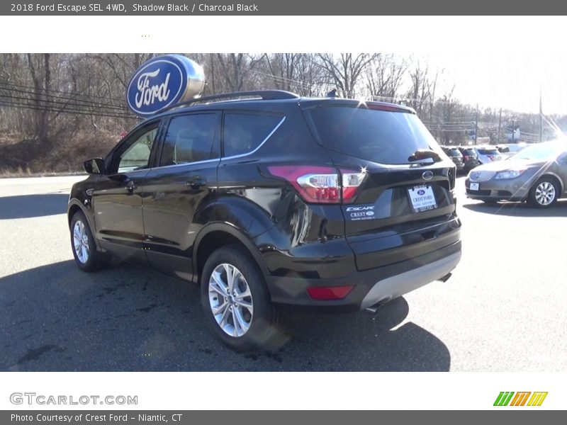 Shadow Black / Charcoal Black 2018 Ford Escape SEL 4WD