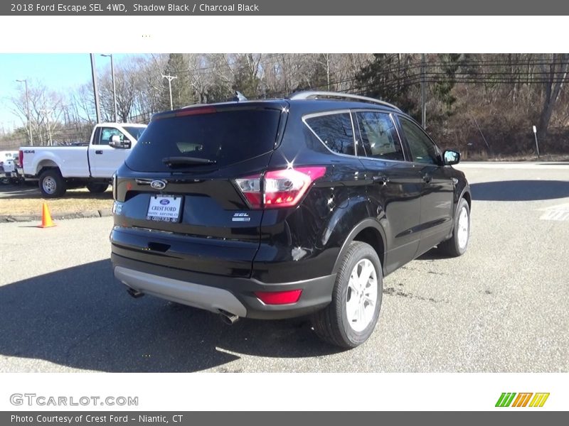 Shadow Black / Charcoal Black 2018 Ford Escape SEL 4WD