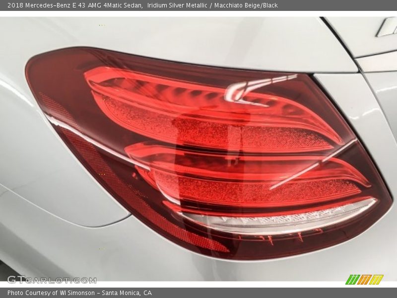 Iridium Silver Metallic / Macchiato Beige/Black 2018 Mercedes-Benz E 43 AMG 4Matic Sedan