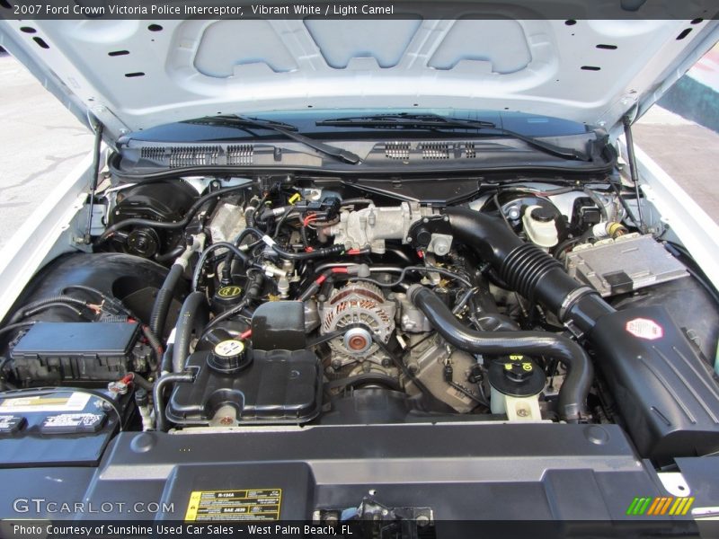 Vibrant White / Light Camel 2007 Ford Crown Victoria Police Interceptor