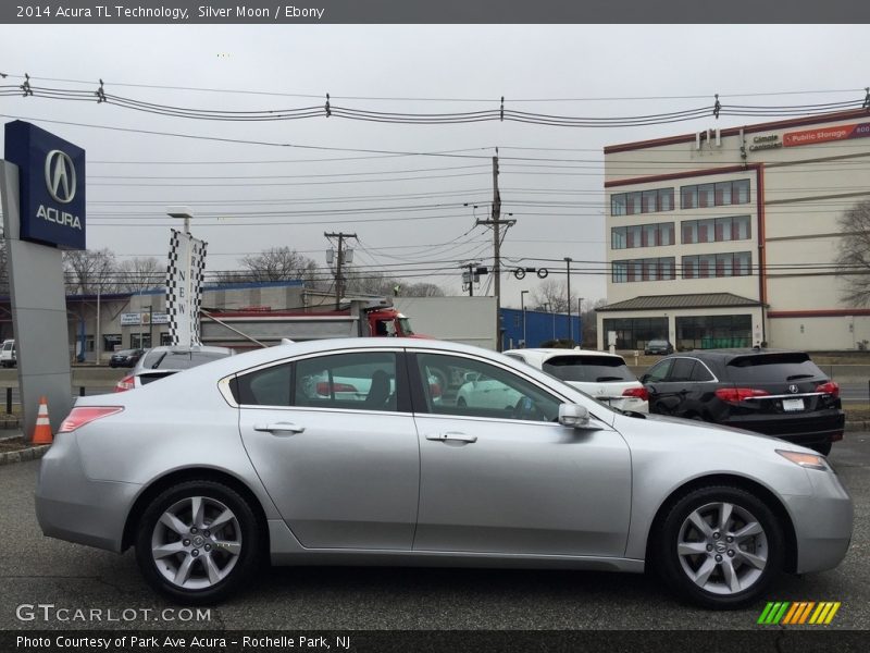 Silver Moon / Ebony 2014 Acura TL Technology