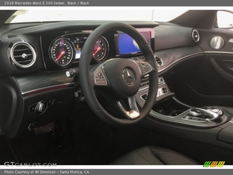 Black / Black 2018 Mercedes-Benz E 300 Sedan