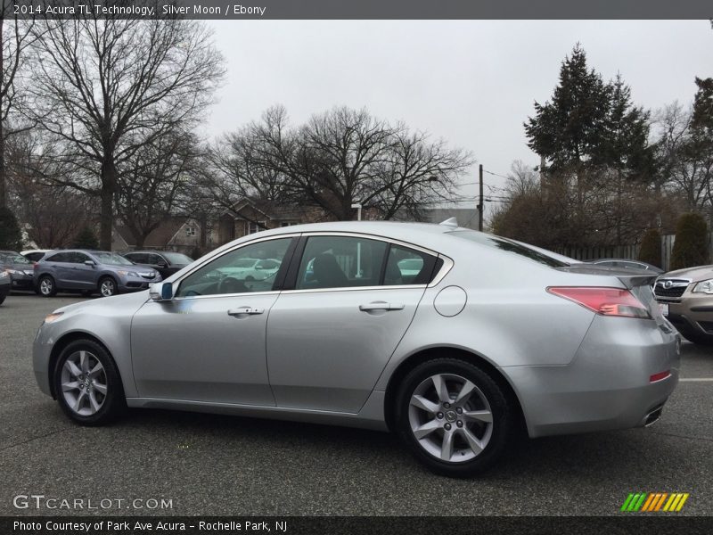 Silver Moon / Ebony 2014 Acura TL Technology