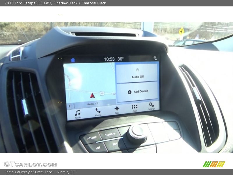 Shadow Black / Charcoal Black 2018 Ford Escape SEL 4WD