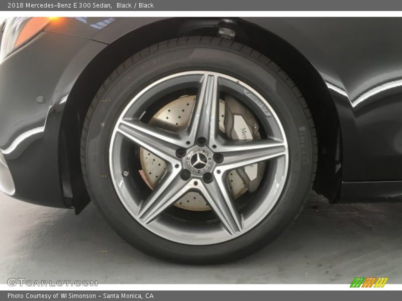 Black / Black 2018 Mercedes-Benz E 300 Sedan