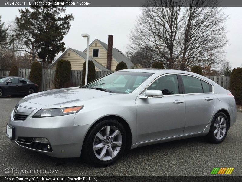 Silver Moon / Ebony 2014 Acura TL Technology