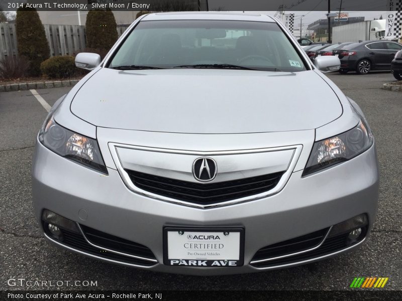 Silver Moon / Ebony 2014 Acura TL Technology