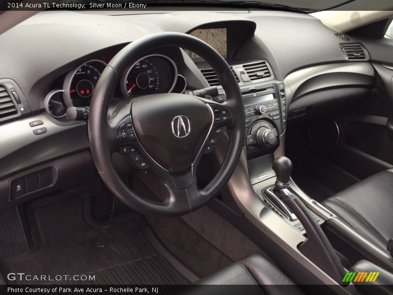 Silver Moon / Ebony 2014 Acura TL Technology