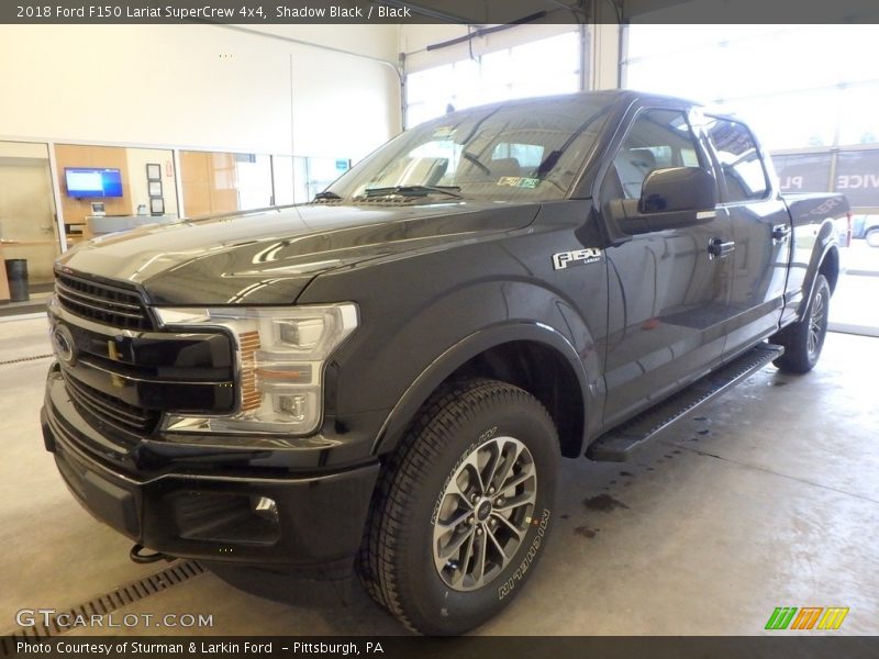 Shadow Black / Black 2018 Ford F150 Lariat SuperCrew 4x4