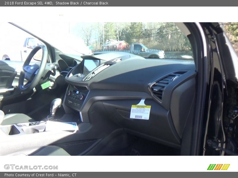 Shadow Black / Charcoal Black 2018 Ford Escape SEL 4WD