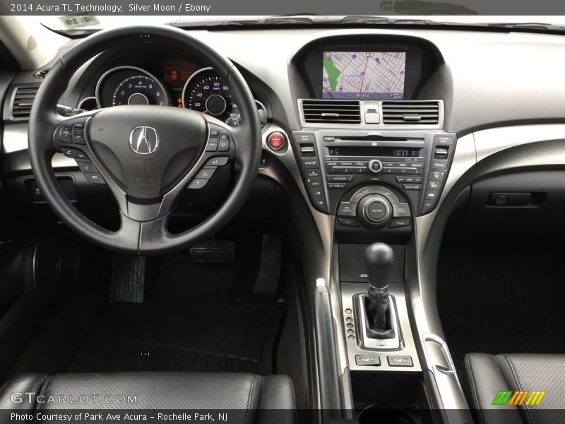 Silver Moon / Ebony 2014 Acura TL Technology