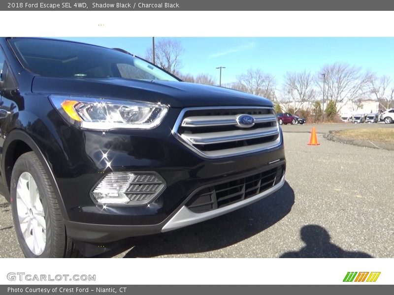 Shadow Black / Charcoal Black 2018 Ford Escape SEL 4WD