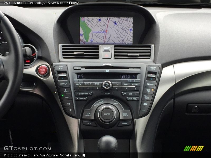 Silver Moon / Ebony 2014 Acura TL Technology