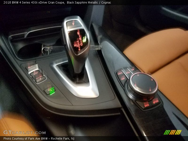 Black Sapphire Metallic / Cognac 2018 BMW 4 Series 430i xDrive Gran Coupe