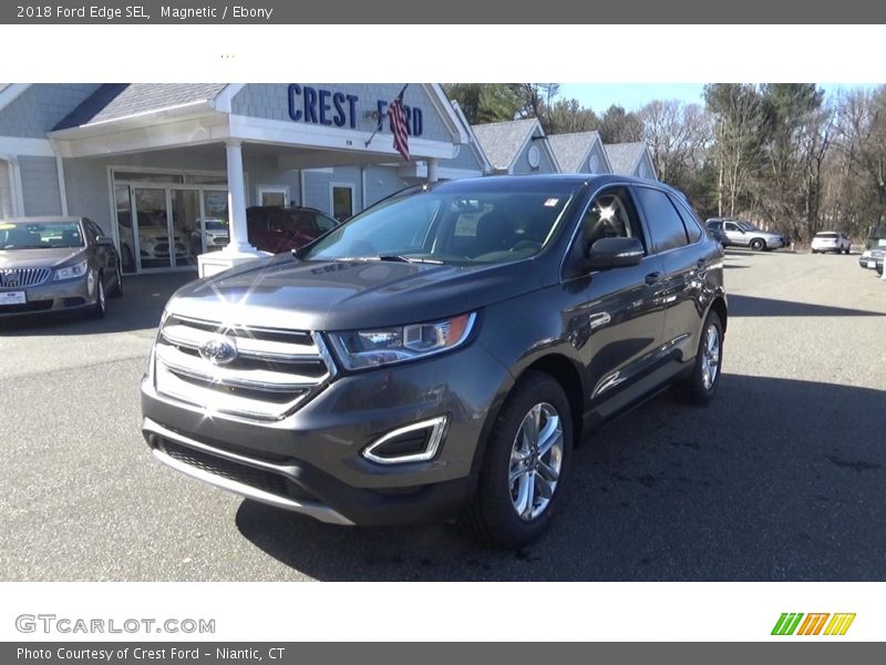 Magnetic / Ebony 2018 Ford Edge SEL