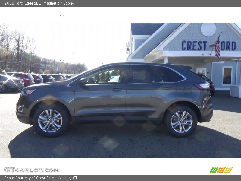 Magnetic / Ebony 2018 Ford Edge SEL