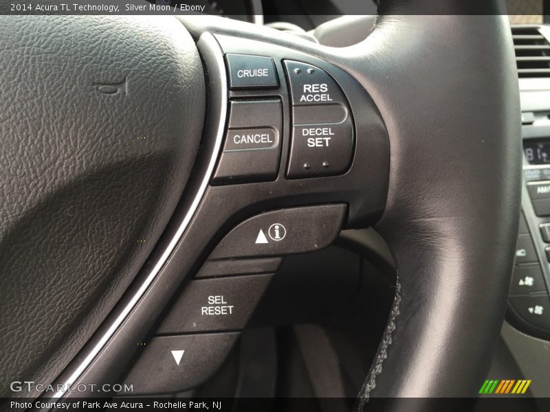 Silver Moon / Ebony 2014 Acura TL Technology