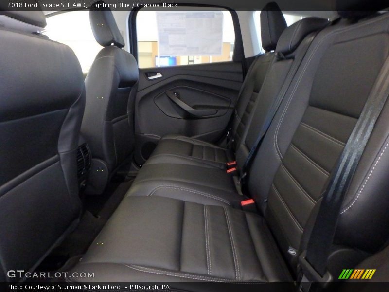 Lightning Blue / Charcoal Black 2018 Ford Escape SEL 4WD