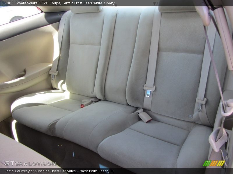 Arctic Frost Pearl White / Ivory 2005 Toyota Solara SE V6 Coupe