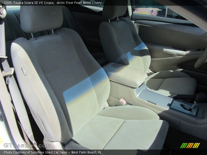Arctic Frost Pearl White / Ivory 2005 Toyota Solara SE V6 Coupe