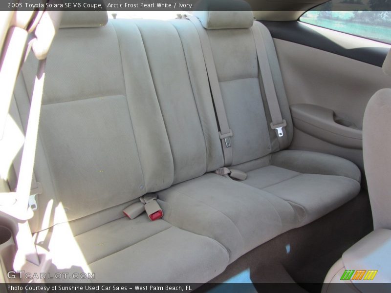 Arctic Frost Pearl White / Ivory 2005 Toyota Solara SE V6 Coupe