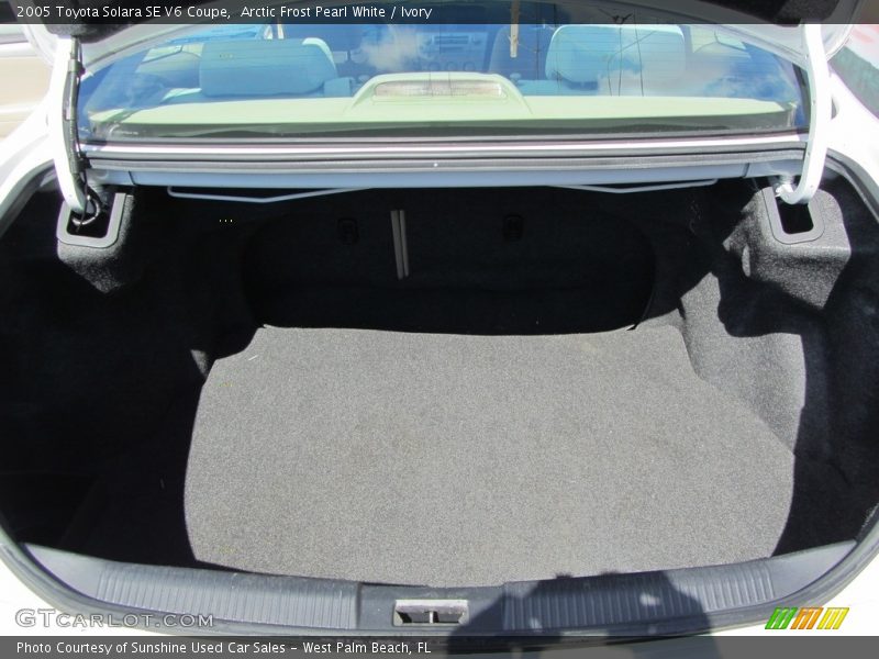 Arctic Frost Pearl White / Ivory 2005 Toyota Solara SE V6 Coupe