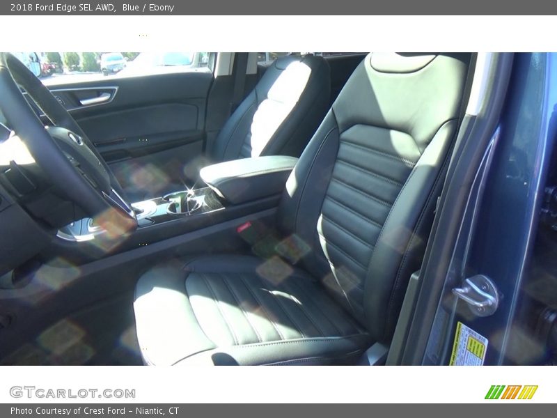 Blue / Ebony 2018 Ford Edge SEL AWD