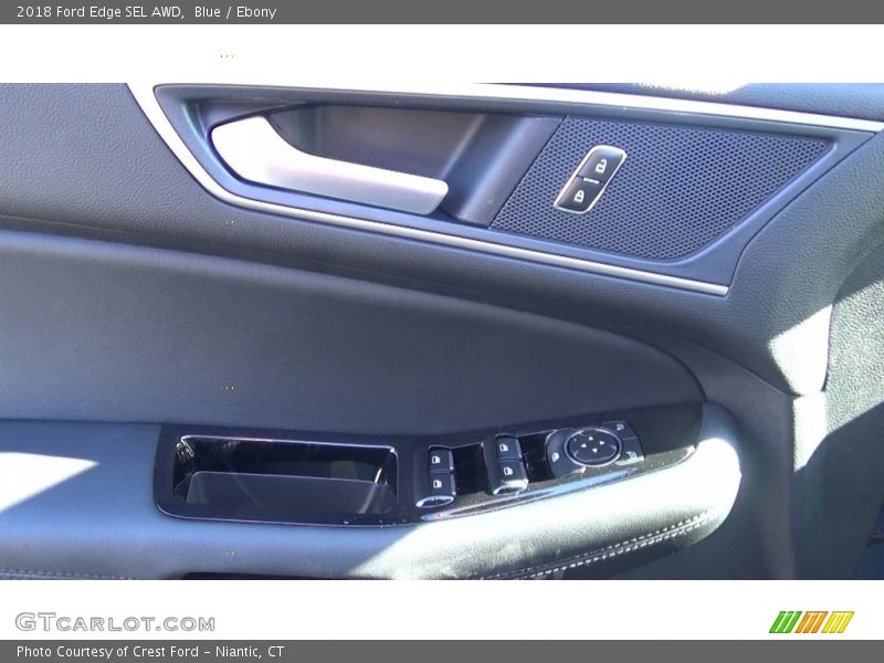 Blue / Ebony 2018 Ford Edge SEL AWD