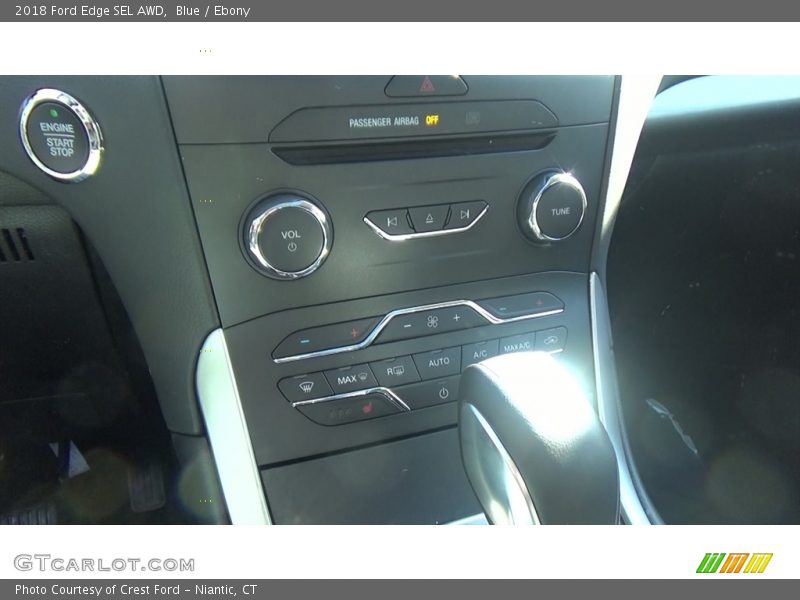 Blue / Ebony 2018 Ford Edge SEL AWD