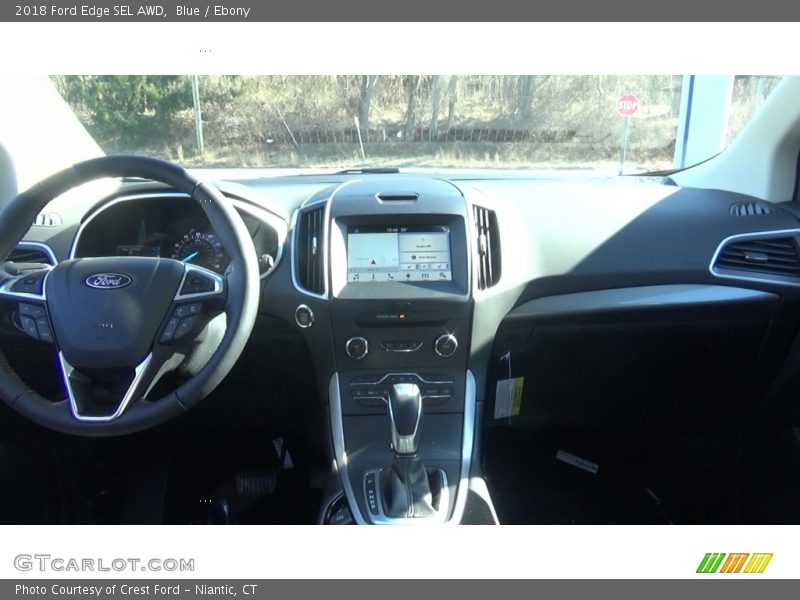 Blue / Ebony 2018 Ford Edge SEL AWD