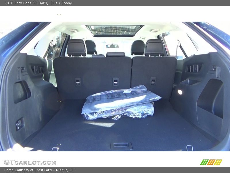 Blue / Ebony 2018 Ford Edge SEL AWD