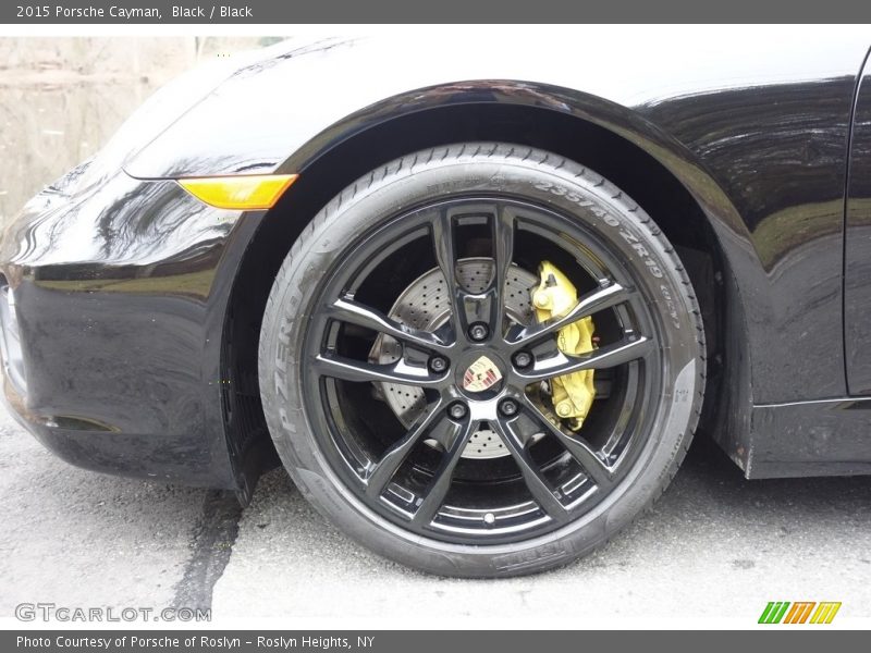 Black / Black 2015 Porsche Cayman