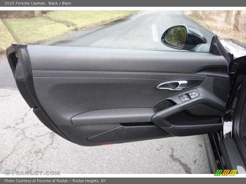 Black / Black 2015 Porsche Cayman