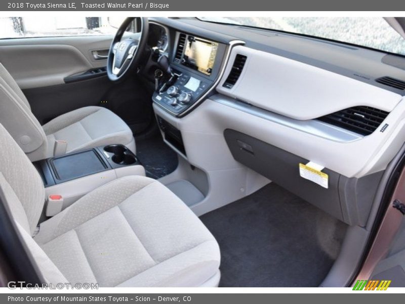 Toasted Walnut Pearl / Bisque 2018 Toyota Sienna LE