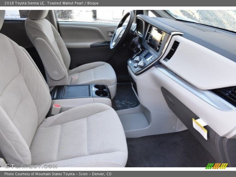 Toasted Walnut Pearl / Bisque 2018 Toyota Sienna LE