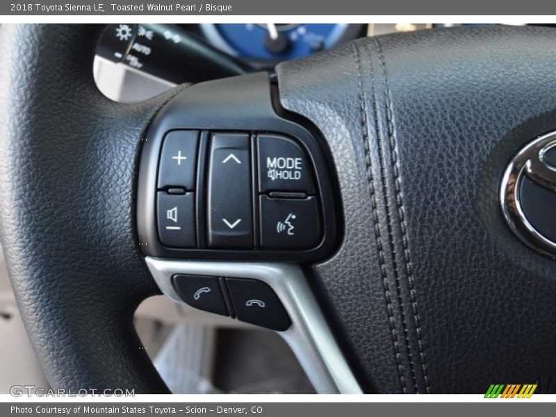 Toasted Walnut Pearl / Bisque 2018 Toyota Sienna LE