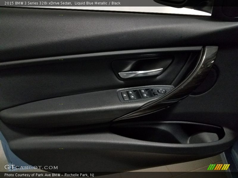 Liquid Blue Metallic / Black 2015 BMW 3 Series 328i xDrive Sedan